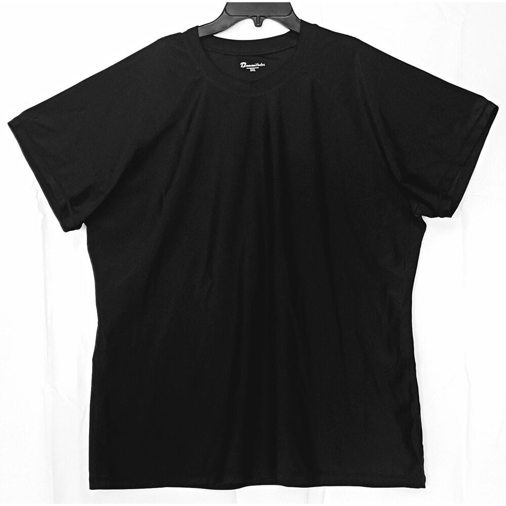 Bonneuitbebe Women's Plus 3XL Black Crew Neck Short Sleeve Rash Guard Swim Shirt
